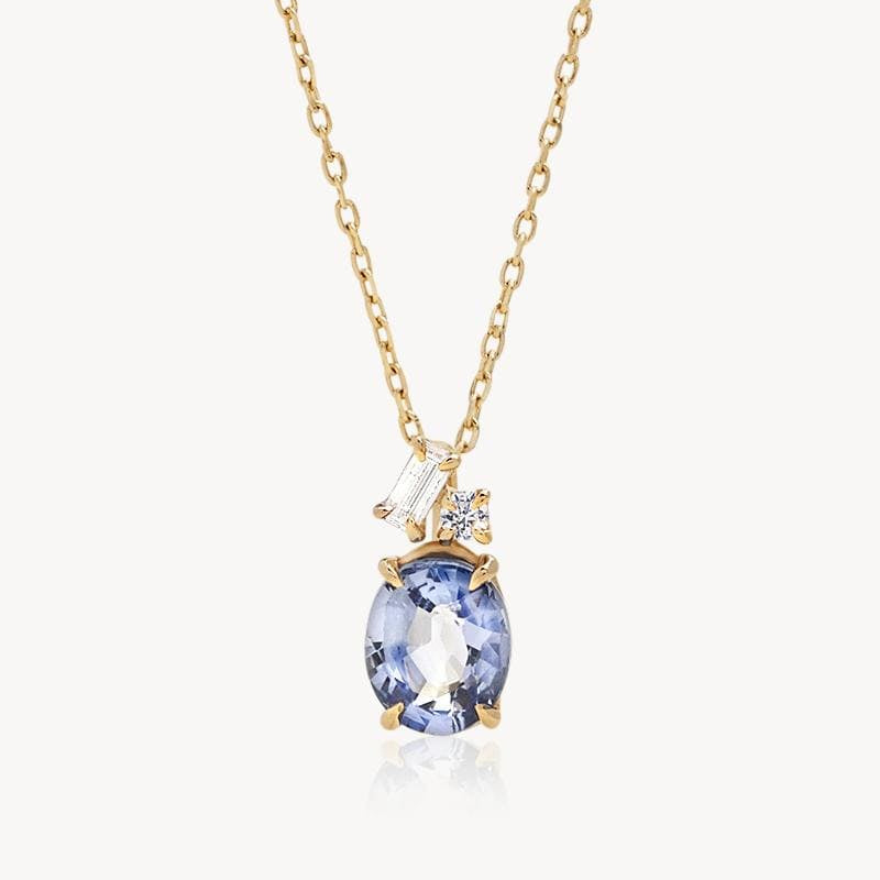Fifth Avenue Sapphire and Diamond Arch Necklace | Harry Winston